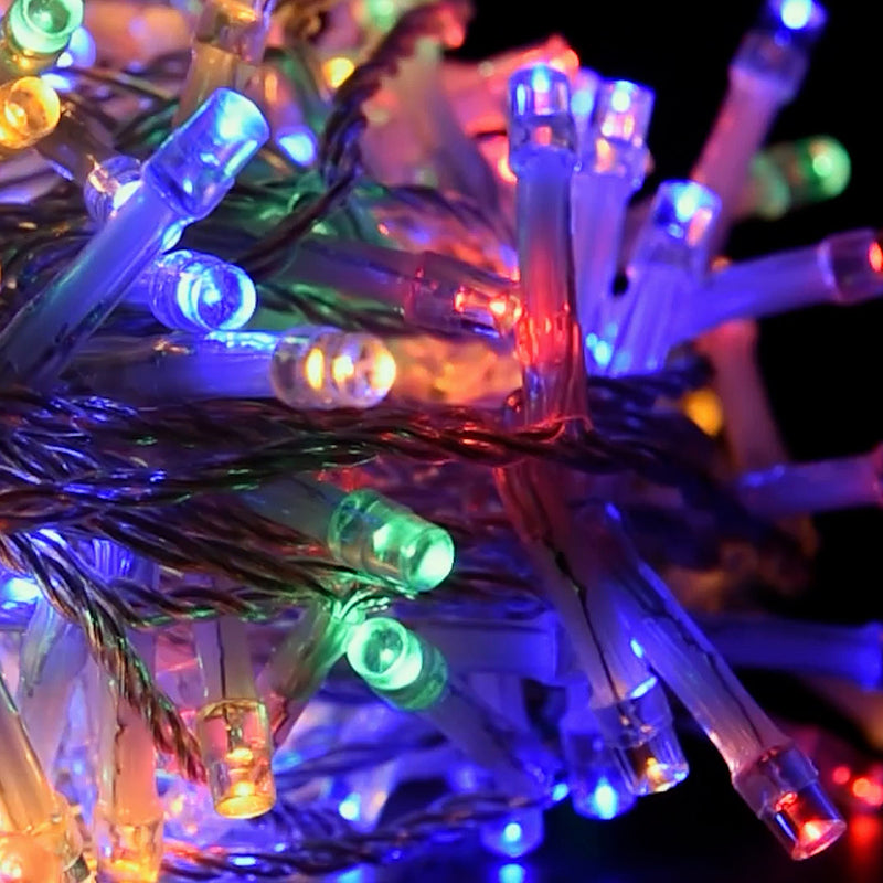 Tenda Luminosa 104 LED Multicolor – 150x70 cm | Effetto Cascata Magica Klondo