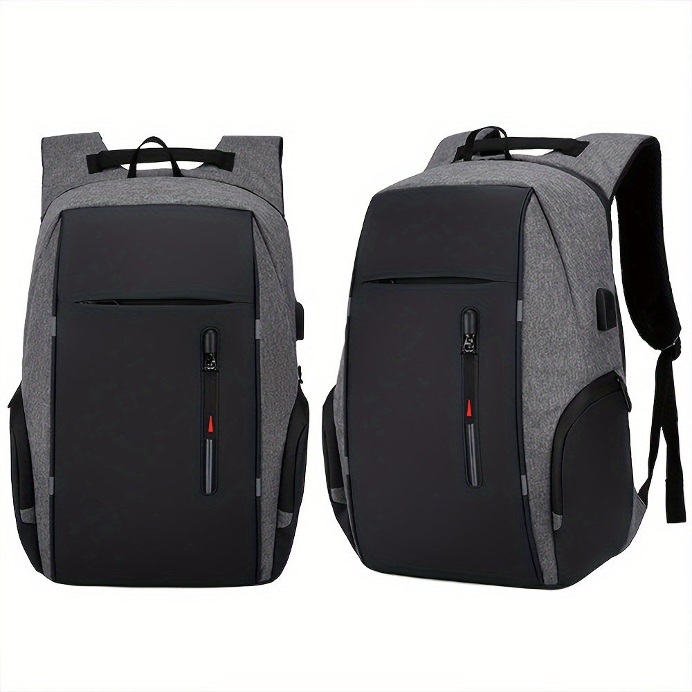 Men's Anti-theft Laptop Backpack, Travel Large Capacity Business Bag Shoulder Bag Hinoki Milano