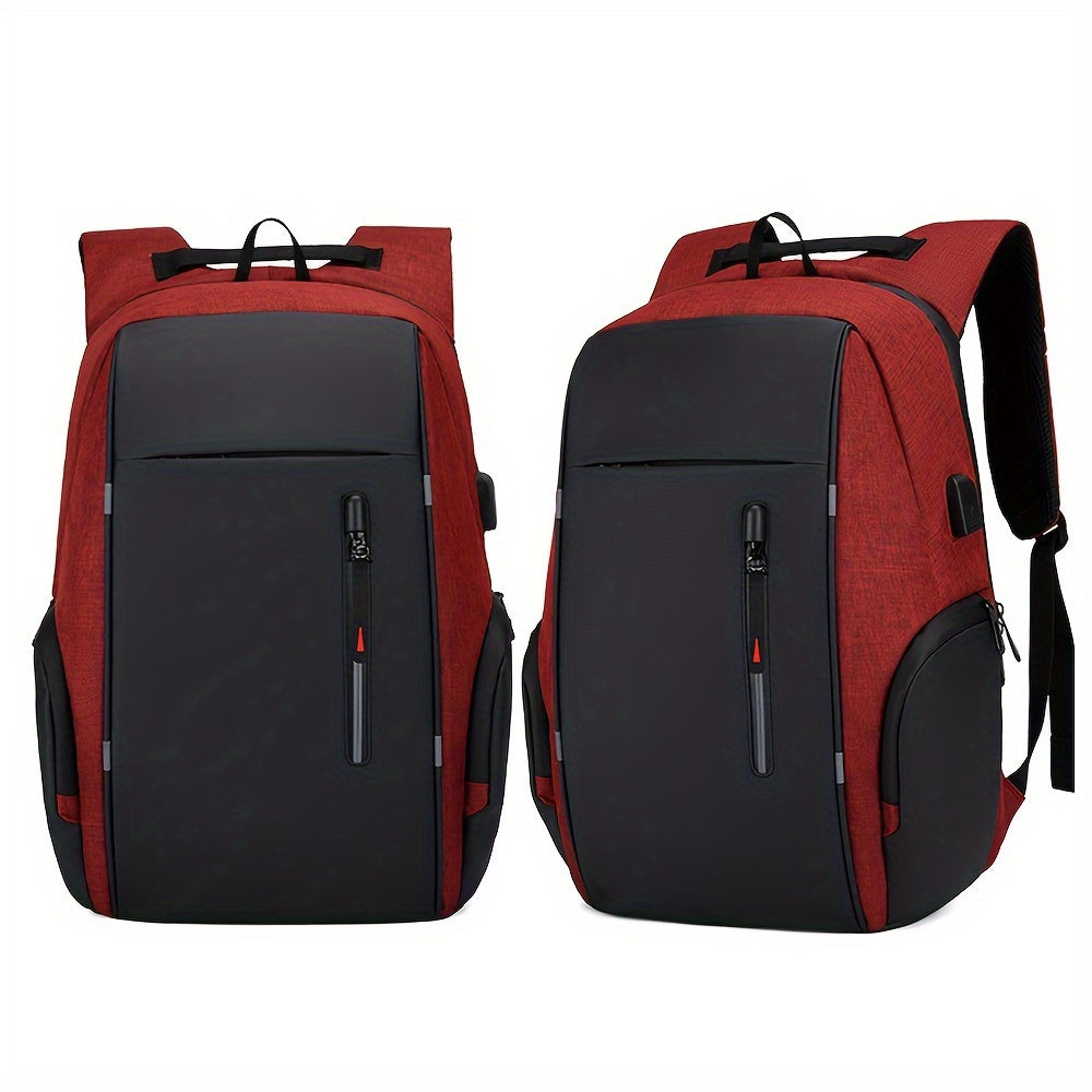 Men's Anti-theft Laptop Backpack, Travel Large Capacity Business Bag Shoulder Bag Hinoki Milano