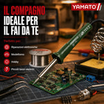 Saldatore Elettrico a Stilo Yamato 220V, Riscaldamento Rapido, Punta di Precisione Yamato