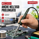 Saldatore Elettrico a Stilo Yamato 220V, Riscaldamento Rapido, Punta di Precisione Yamato