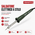 Saldatore Elettrico a Stilo Yamato 220V, Riscaldamento Rapido, Punta di Precisione Yamato