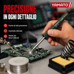 Saldatore Elettrico a Stilo Yamato 220V, Riscaldamento Rapido, Punta di Precisione Yamato