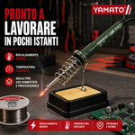 Saldatore Elettrico a Stilo Yamato 220V, Riscaldamento Rapido, Punta di Precisione Yamato