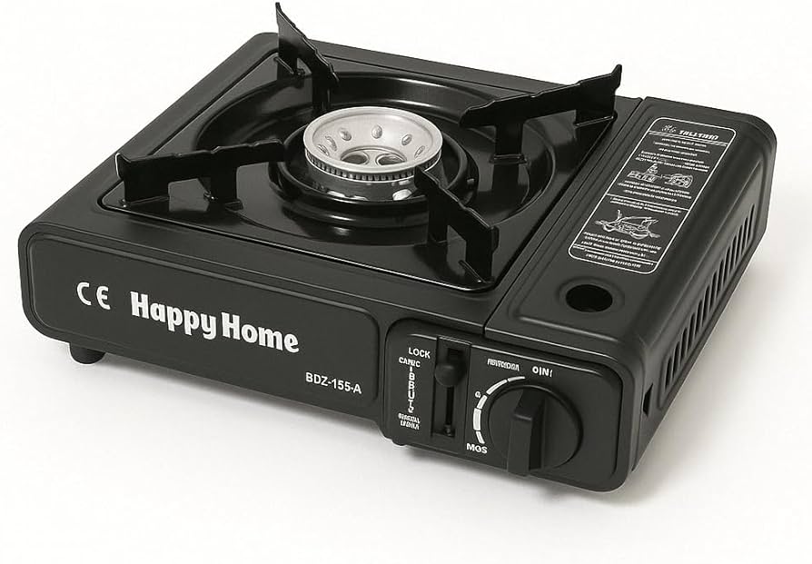 Fornello a gas portatile Happy Home - Con Valigetta Klondo