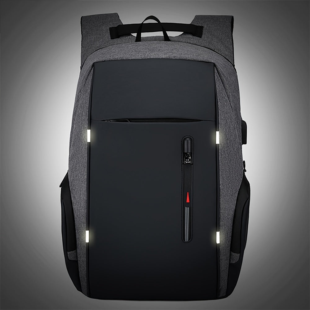 Men's Anti-theft Laptop Backpack, Travel Large Capacity Business Bag Shoulder Bag Hinoki Milano