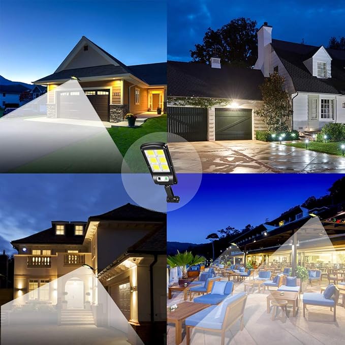 Solar Sensor Light – Lampada Solare da Esterno con Sensore di Movimento Klondo