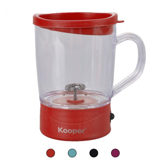 Cappuccinatore Kooper – Mini Frusta Elettrica Senza Fili, 3W Klondo