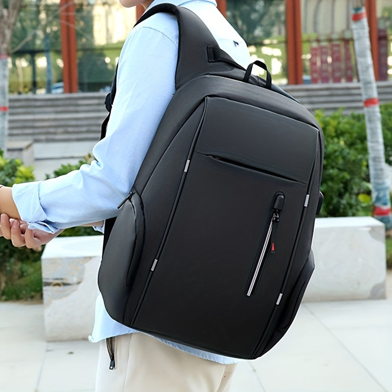 Men's Anti-theft Laptop Backpack, Travel Large Capacity Business Bag Shoulder Bag Hinoki Milano