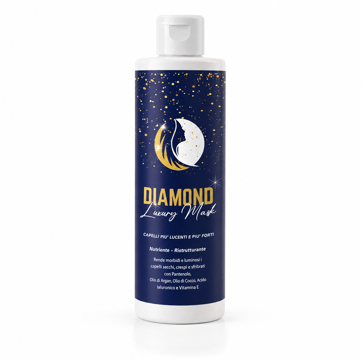 Diamond Luxury Mask - Maschera Capelli Lisciante 200 Ml Klondo