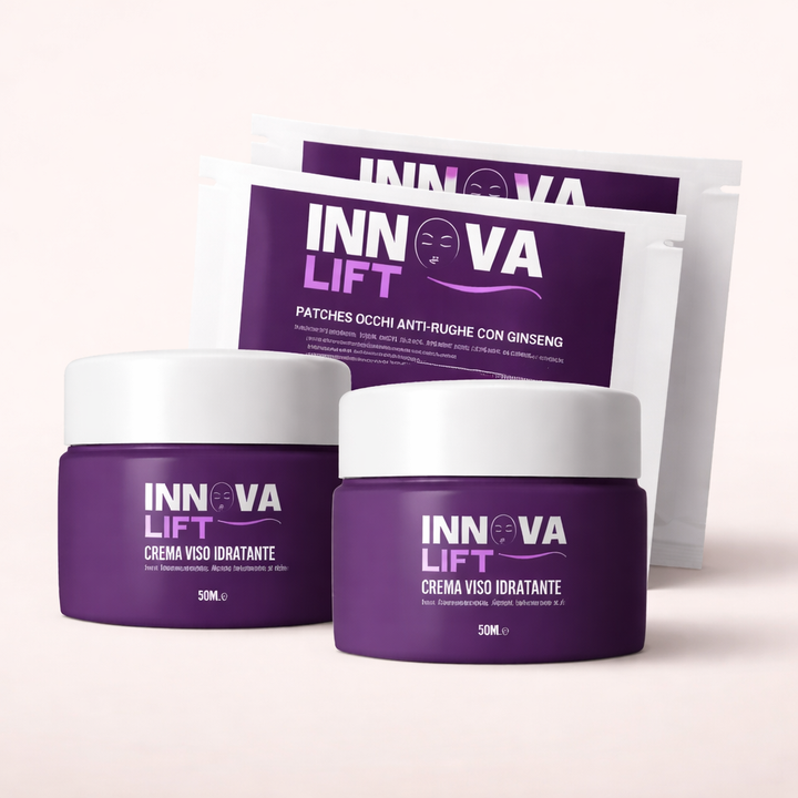 Innova Lift: 2 Creme Viso 50ml + 2 Patch Occhi in Regalo