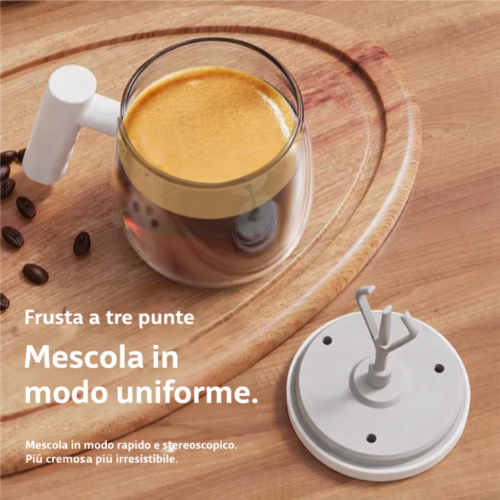 Tazza Elettrica Auto-Mescolante Portatile – Caffè, Latte e Tè Klondo