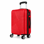 Trolley Rigido da Cabina 50x38x23 cm, Bagaglio a Mano, 4 Ruote Rimovibili 360°, Serratura a Combinazione Klondo