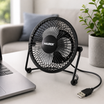 Ventilatore da Tavolo USB Maurer BEC 10 cm – Compatto, Silenzioso e Orientabile Klondo