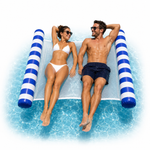 Amaca Gonfiabile Galleggiante 2 Posti per Mare e Piscina con Rete Traspirante – Materassino Relax Pieghevole per Adulti Klondo