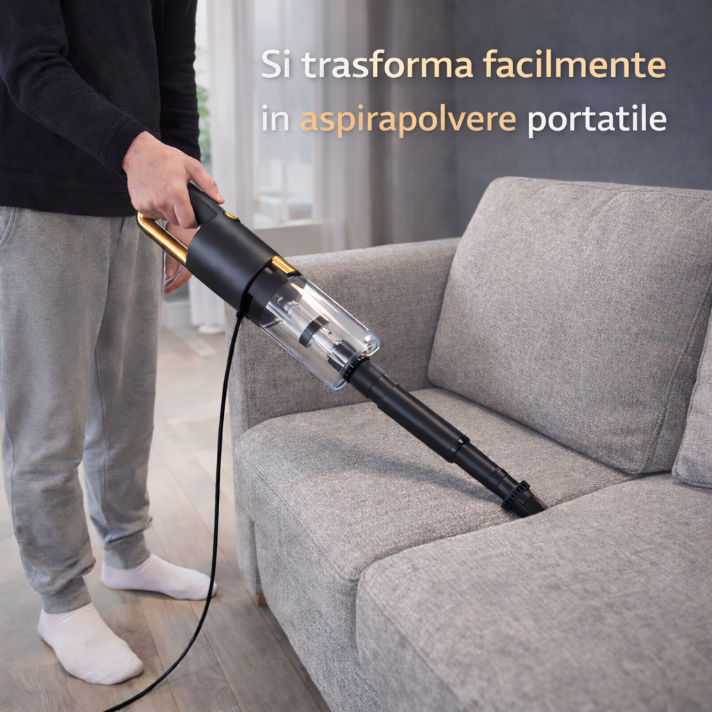 Aspirapolvere Superleggera 12 in 1 Pro – 15000Pa Super Potente Klondo