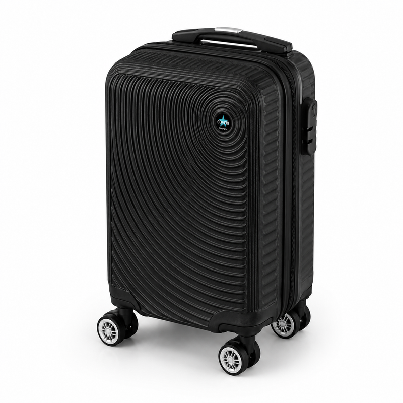 Mini Trolley Rigido con Ruote Rimovibili,  Bagaglio a Mano 40×26×20 cm con Serratura di Sicurezza Klondo
