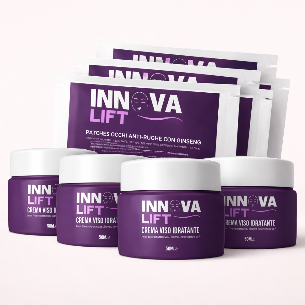 Innova Lift: 4 Creme Viso 50ml + 4 Patch Occhi in Regalo Klondo