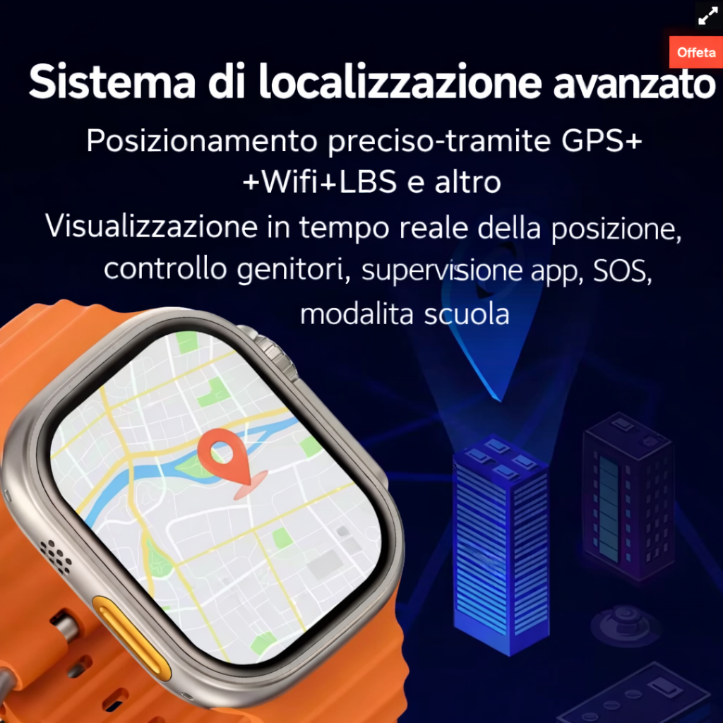 Smartwatch Intelligente S9 49 mm – Orologio Digitale con Doppio Cinturino