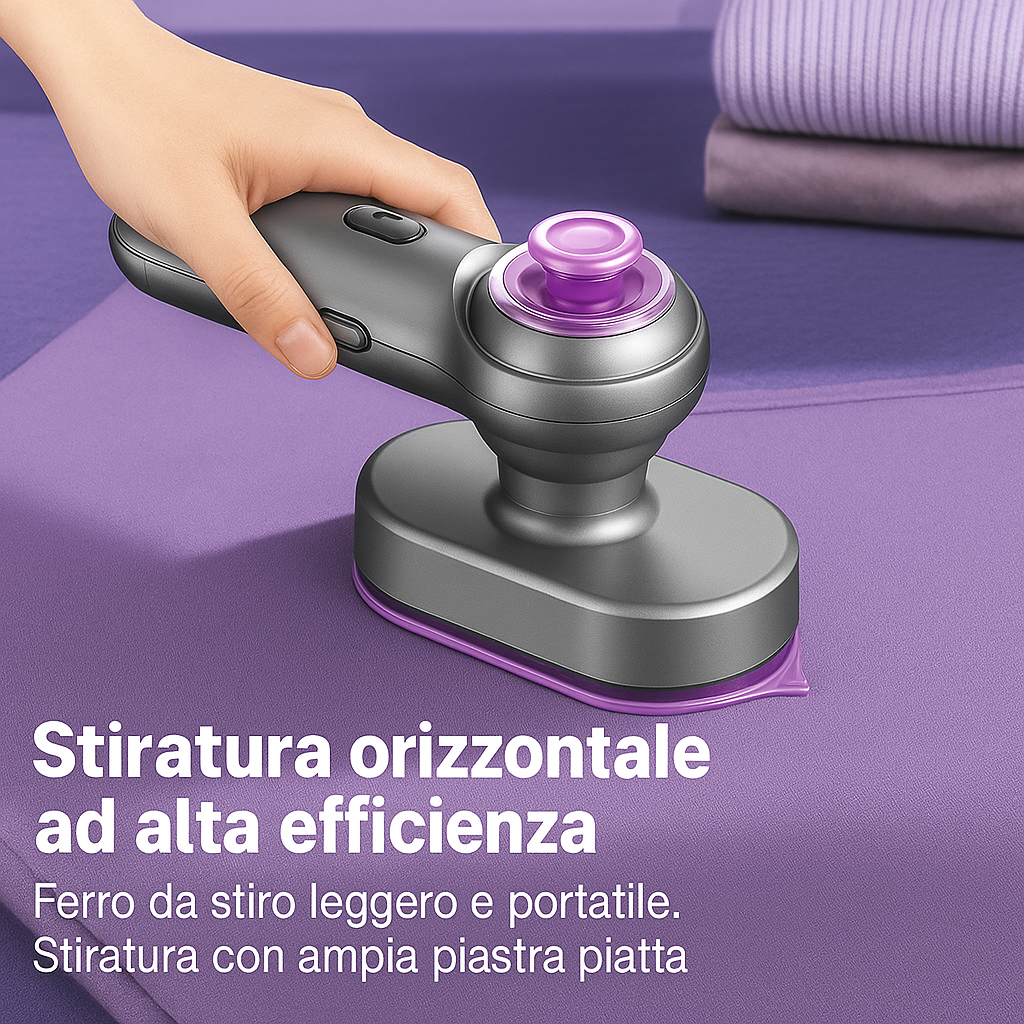 Ferro Da Stiro a Vapore Portatile - MiniSteamer Klondo