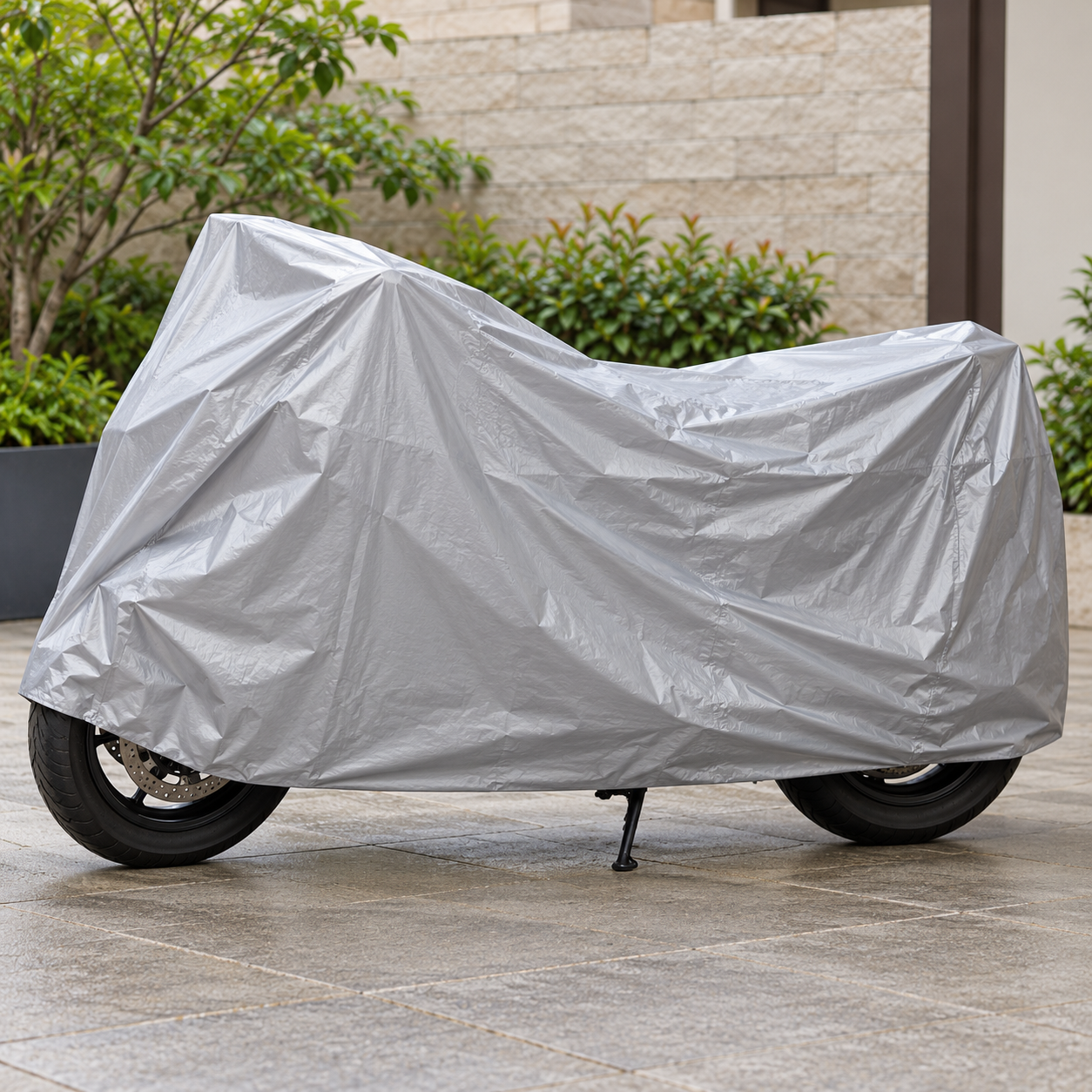 Telo Coprimoto Argento 205 × 125 cm in EVA – Resistente all’Acqua, Leggero e Riutilizzabile Klondo