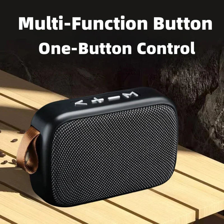 Portable Speakers Outdoor Bluetooth 5.0 Mini Oxford Loudspeaker Wireless Column 3D Stereo Music Player Surround Hifi sound Box Hinoki Milano