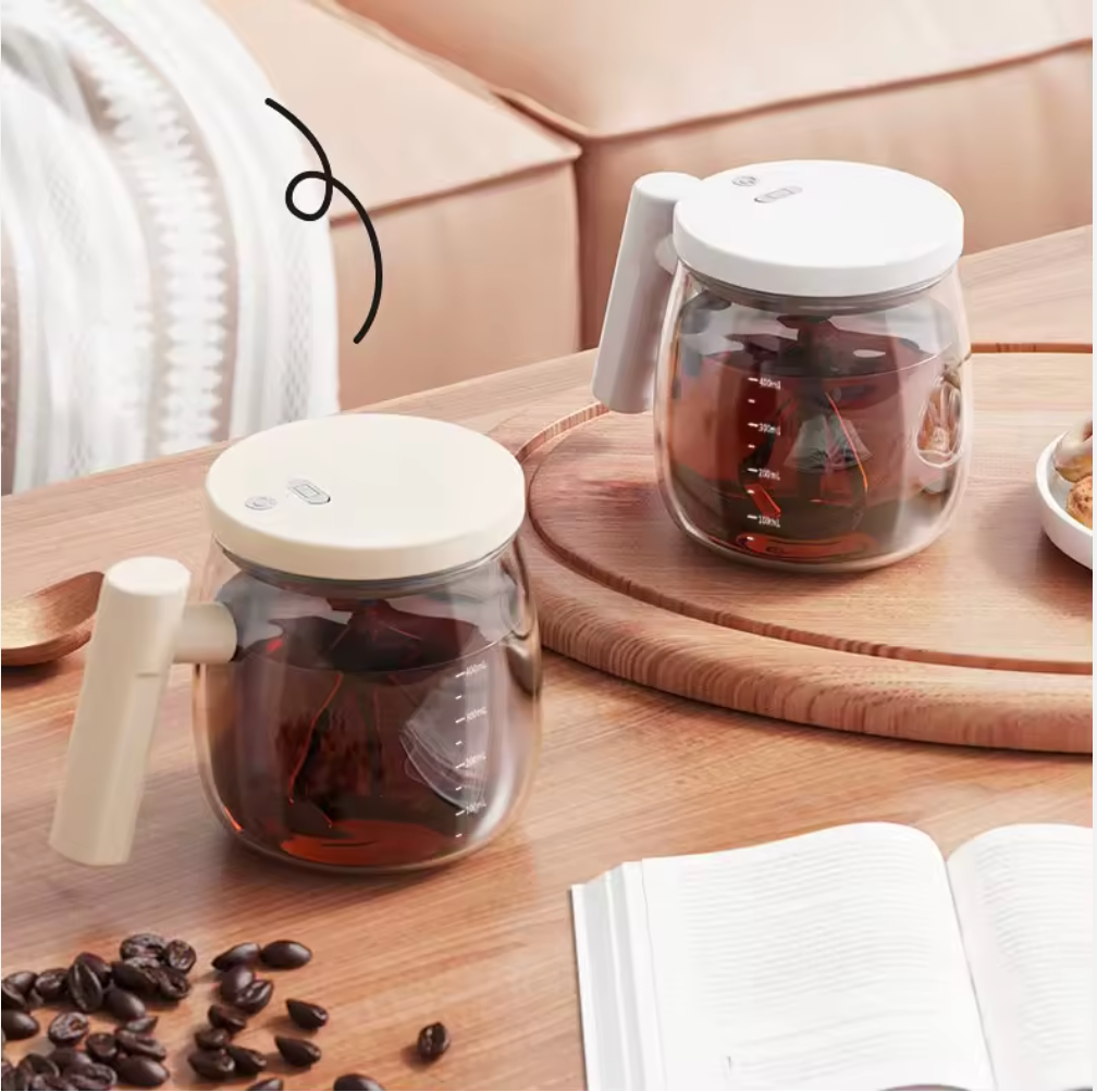 Tazza Elettrica Auto-Mescolante Portatile – Caffè, Latte e Tè Klondo