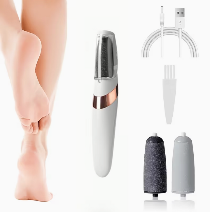 Rimuovi Calli Elettrico Professionale - 2 Testine Abrasive di Ricambio