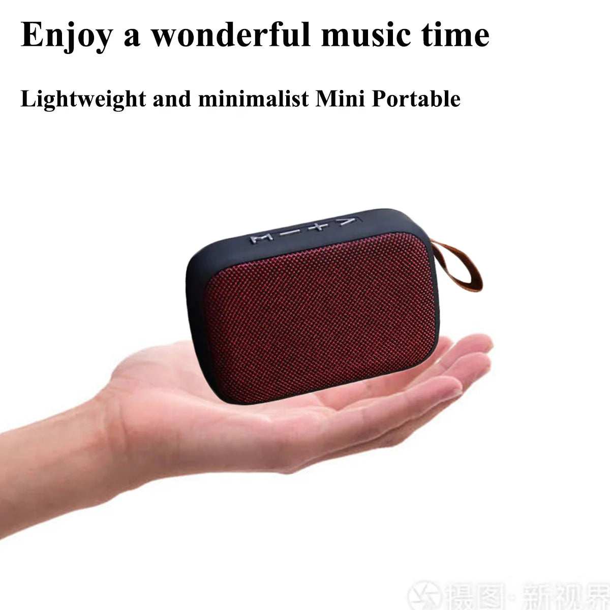 Portable Speakers Outdoor Bluetooth 5.0 Mini Oxford Loudspeaker Wireless Column 3D Stereo Music Player Surround Hifi sound Box Hinoki Milano