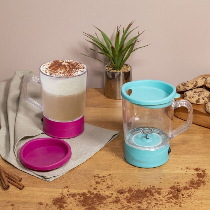 Cappuccinatore Kooper – Mini Frusta Elettrica Senza Fili, 3W Klondo