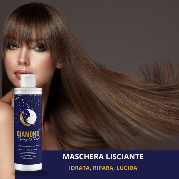 Diamond Luxury Musk - Maschera Capelli Lisciante Klondo