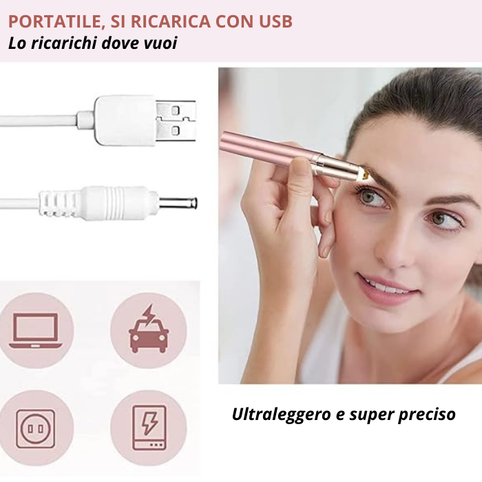 Precision Pen – Epilatore Sopracciglia di Precisione Klondo