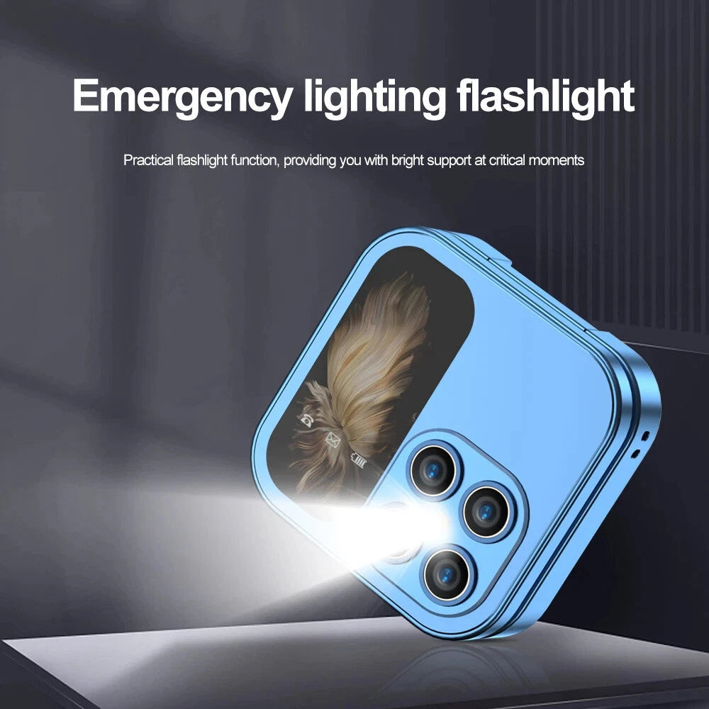 Mini Flip I17 Pro – Cellulare Pieghevole Dual SIM con Tastiera Grande, Torcia LED, Tascabile Klondo