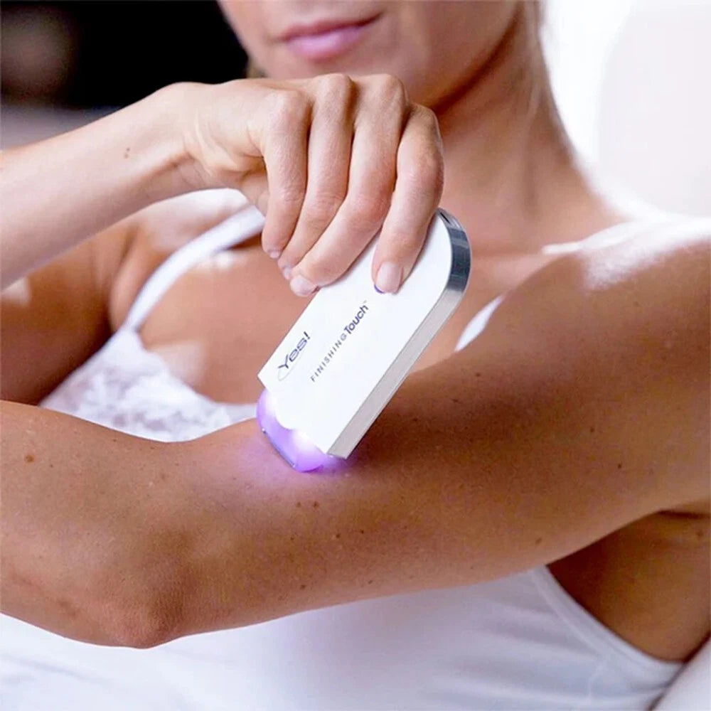 Epilatore Finishing Touch – Rimozione Peli Istantanea, Indolore e Senza Arrossamenti Klondo