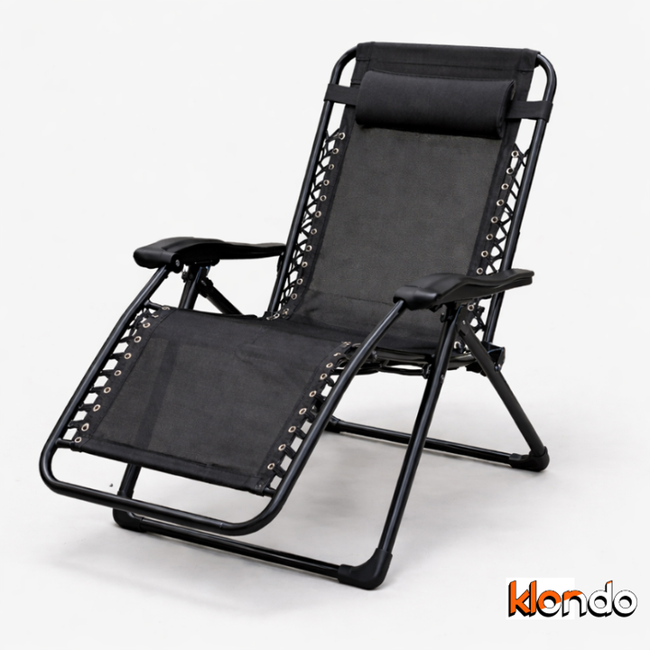 Sedia Sdraio Relax Premium Reclinabile – Struttura Rinforzata e Massimo Comfort Klondo