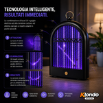 Lampada Antizanzare Elettrica USB – Killer Mosquito LED Silenzioso da Interno e Esterno Klondo